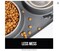 100% Waterproof BPA Free Cat and Dog Bowls Silicone Feeding Mat Set, Stainless Steel Bowl Slip Resistant Raised Edges, Catch Water, Food Mess, No Spills, Pet Accessories, 2 Cup Gray